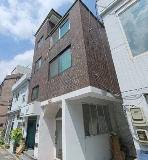 북한남동 – 채광이 좋은 남향건물